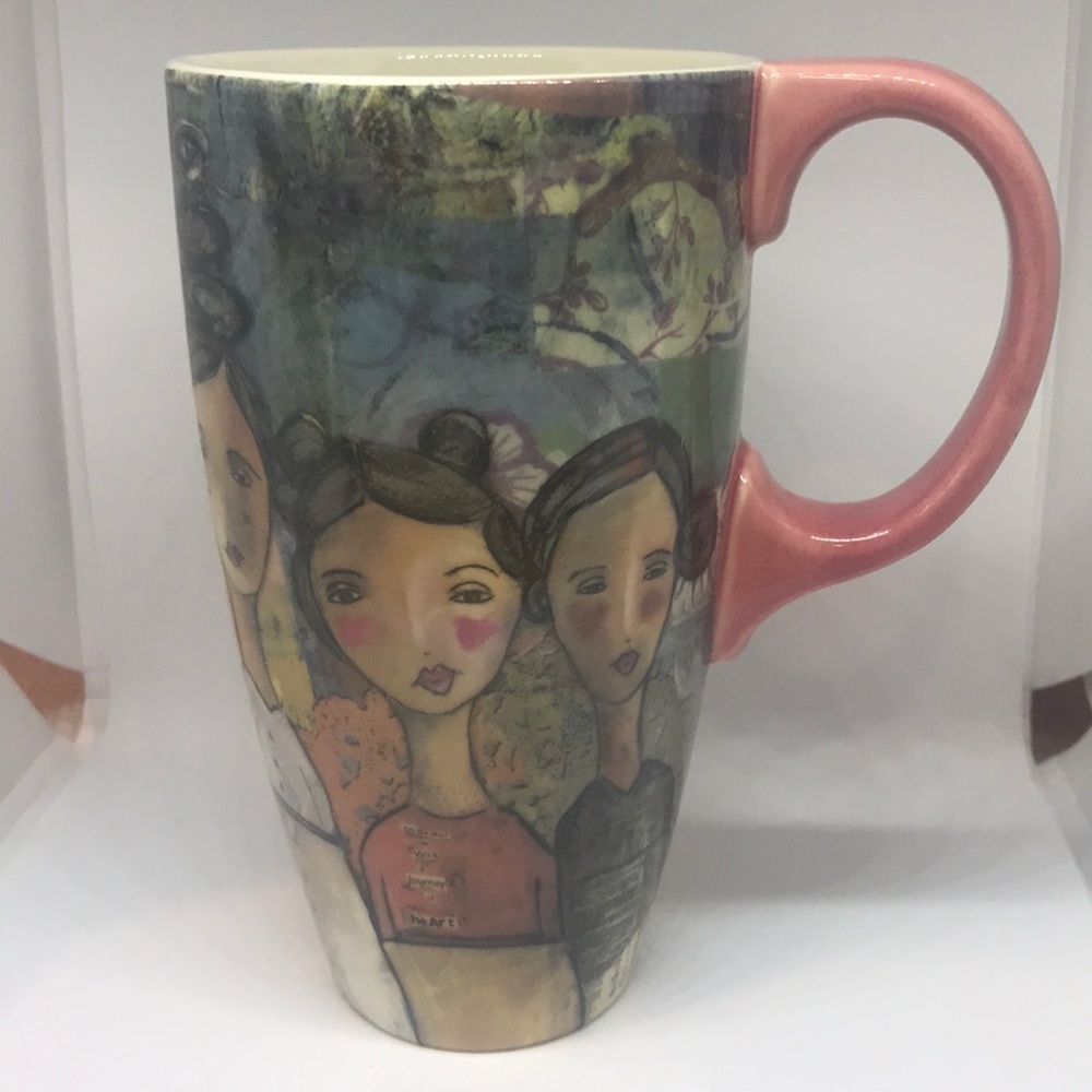 Lang , Journey Of Hearts Tall Coffee Mug
